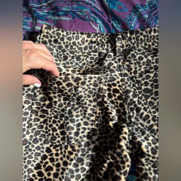 Vintage Velvet Leopard Pants - Picture 11 of 11